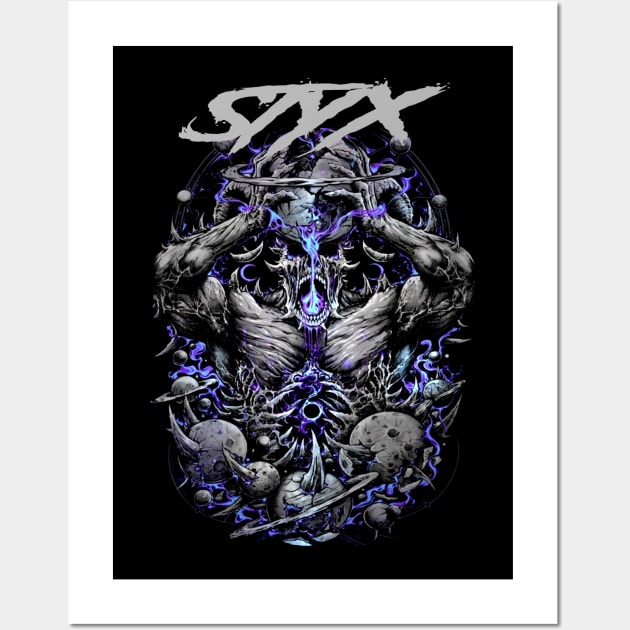 STYX BAND MERCHANDISE Wall Art by Rons Frogss